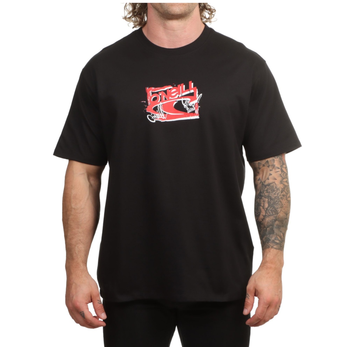Streetwear Brand Essentials - T-shirt en coton avec logo des