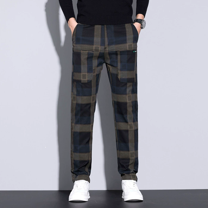 Urban Streetwear Brand - Pantalon à carreaux pour homme –