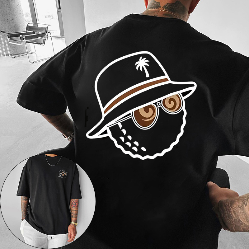 Streetwear Brand Marketing - T-shirt graphique unisexe tendance avec imprimé