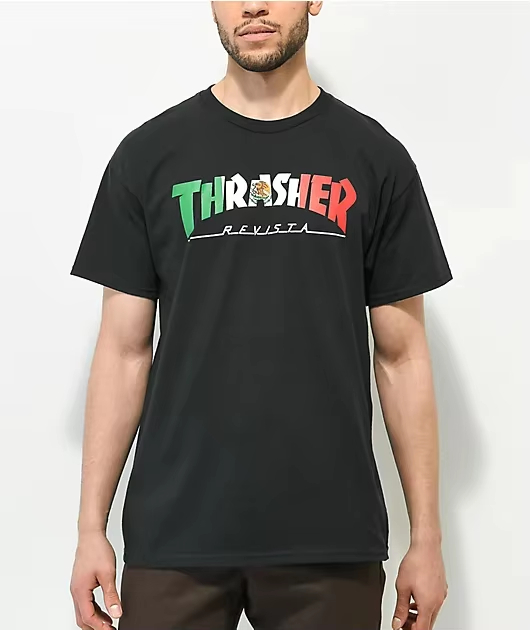 Streetwear Brand Mexico - T-shirt en coton avec logo du