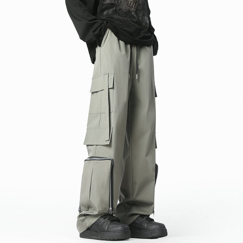 Streetwear Brand - Pantalon Cargo Homme Tendance, Joggers Amples,