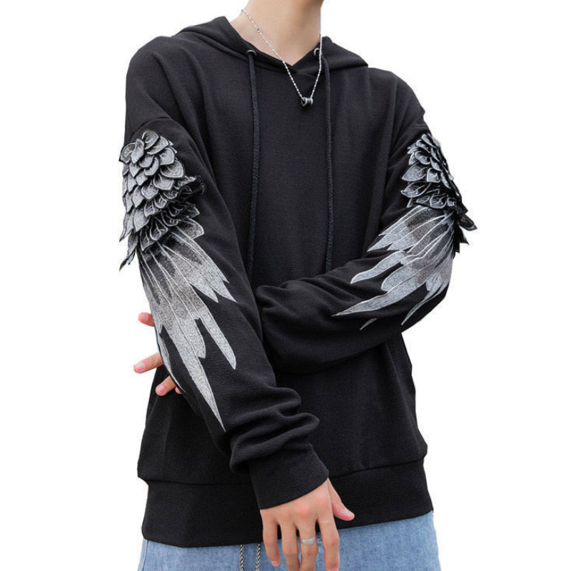 Streetwear Brand Hoodie - Sweat-shirt à capuche brodé pour hommes,