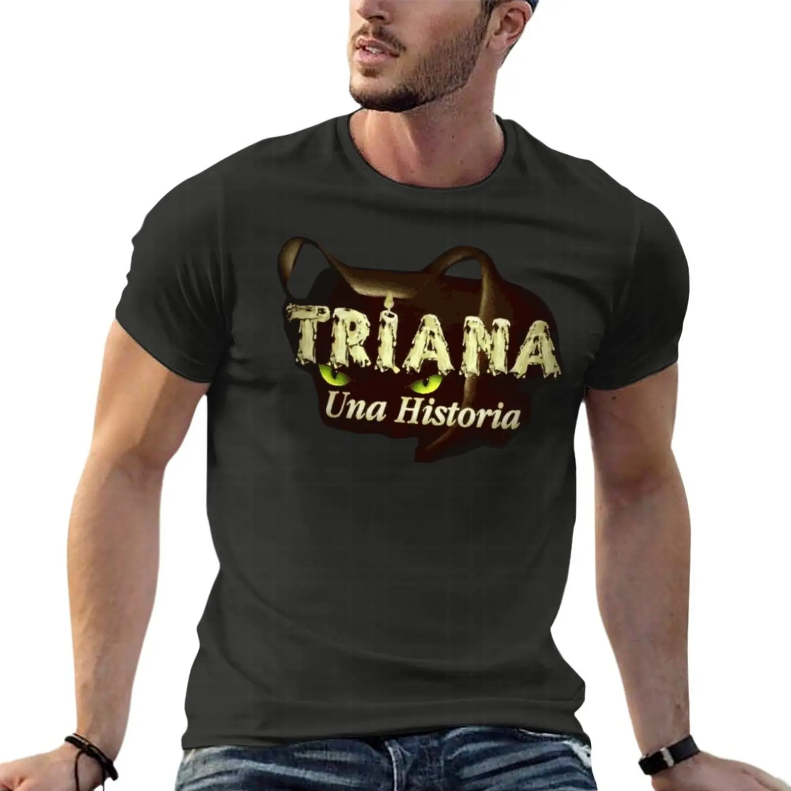 Streetwear Clothing Brands - Triana Una Historia-T-Shirt Surdimensionné pour Homme,