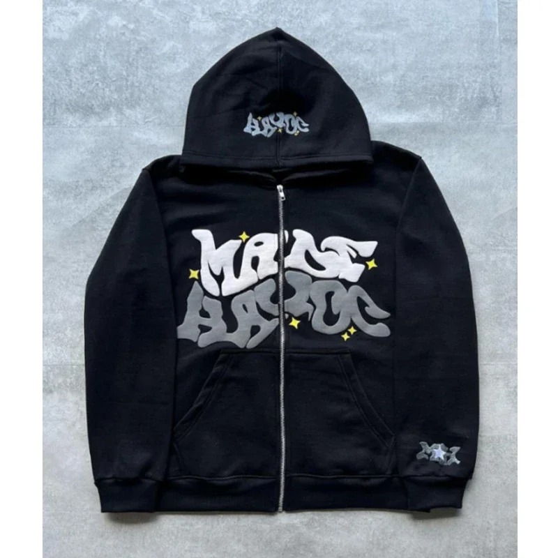 Sweat à capuche avec fermeture - Streetwear Brand Hoodie avis et prix