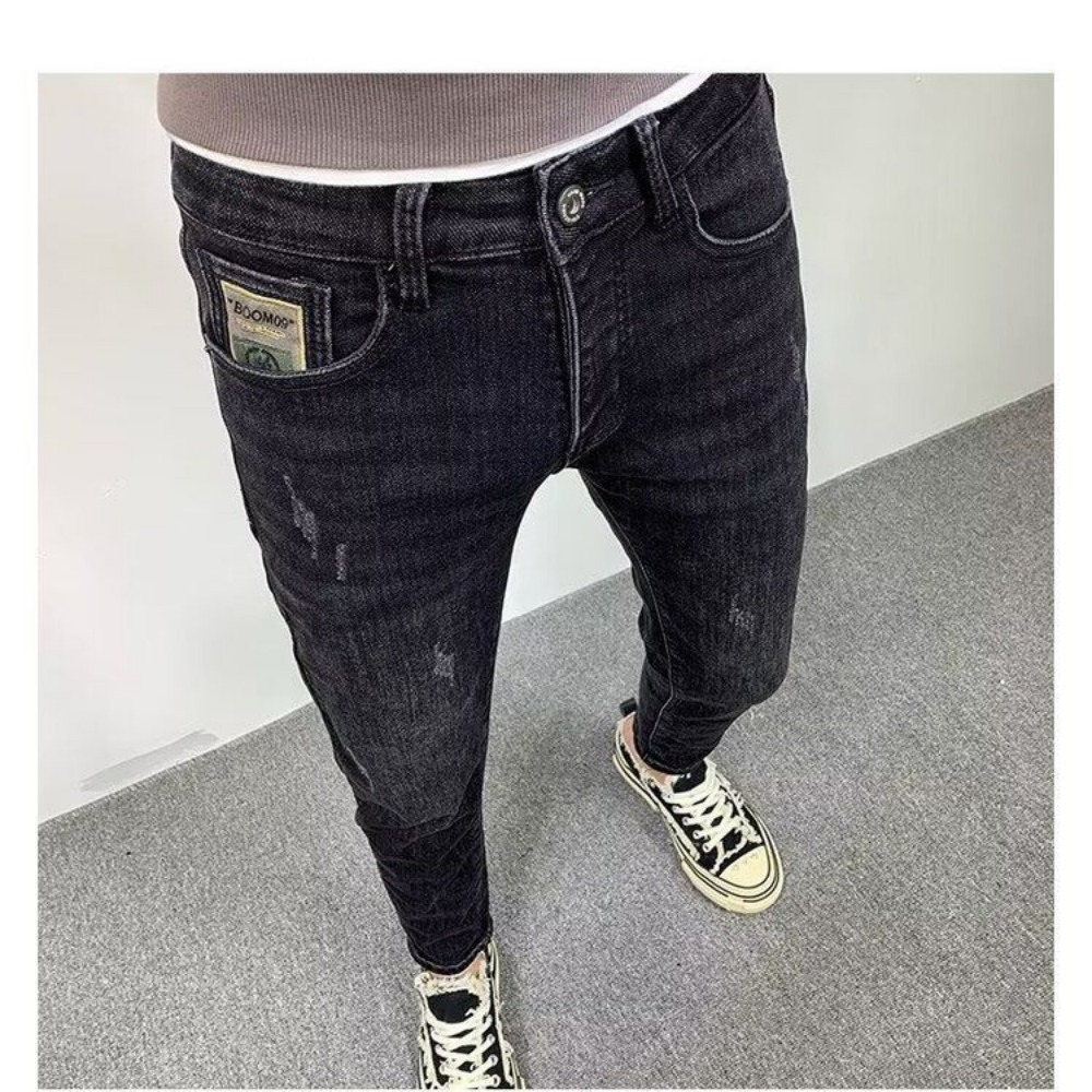 Jeans Slim Fit Denim pour homm - Streetwear Brand Jeans avis et prix