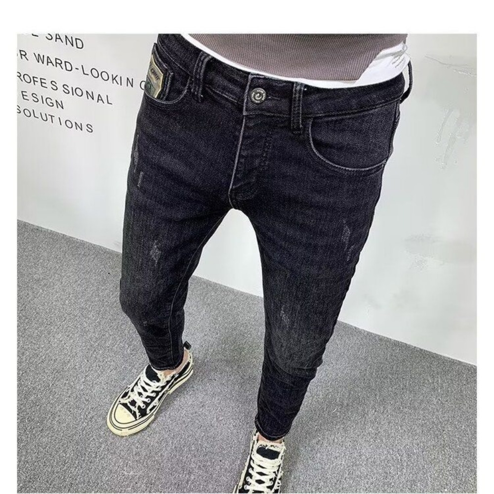 Jeans Slim Fit Denim pour homm - Streetwear Brand Jeans avis et prix