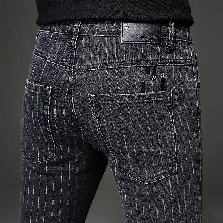 Jean rayé pour hommes, marque  - Streetwear Brand Jeans avis et prix