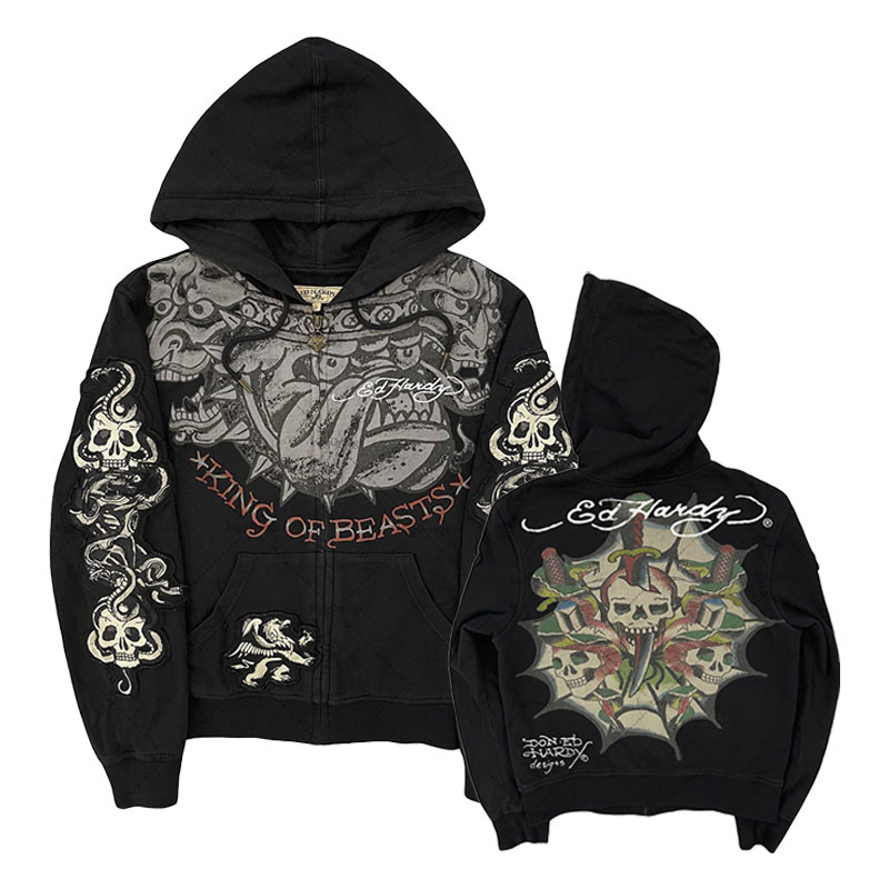American Gothic Ro Skull Bones - Streetwear Brand Hoodie avis et prix