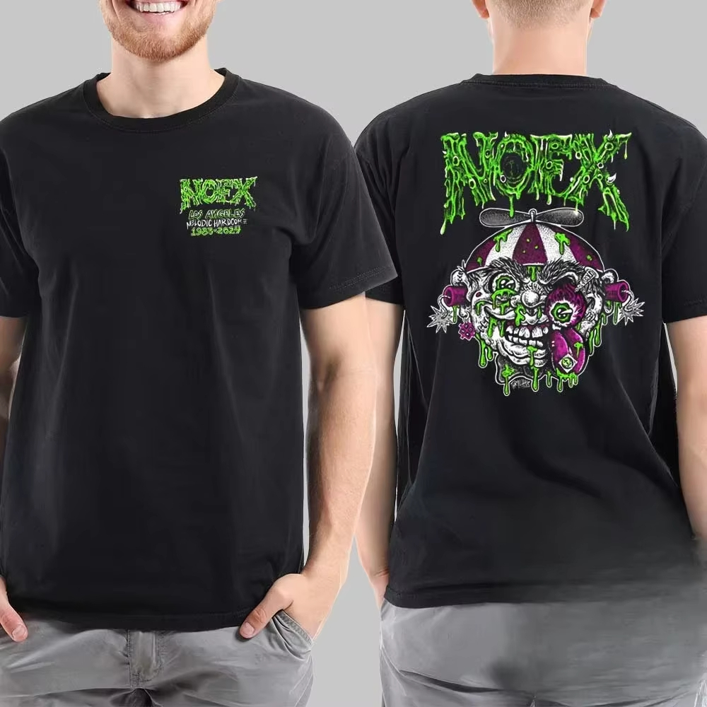 T-shirt NOFX Rock Band Graphic - Streetwear Brand Essentials avis et prix