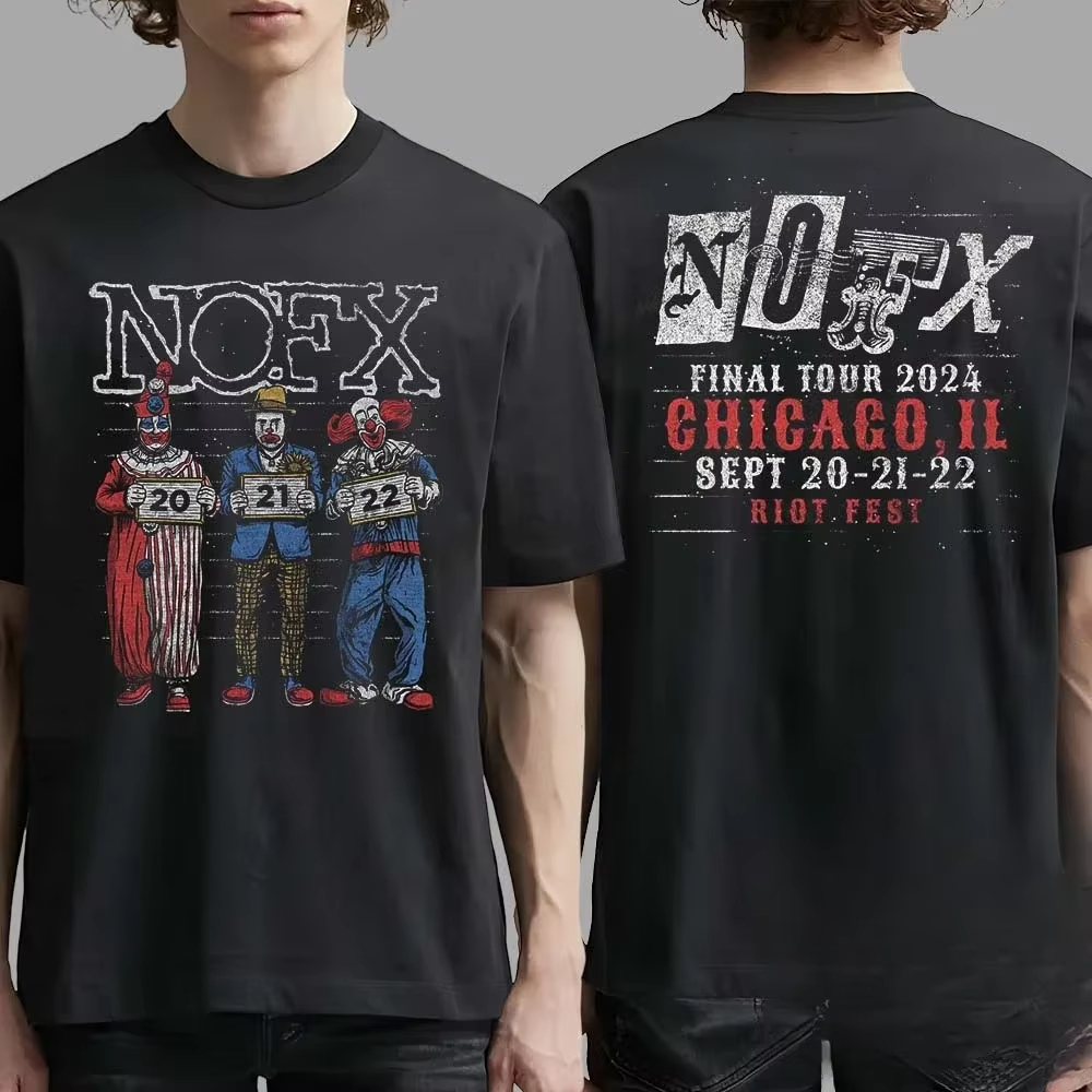 T-shirt NOFX Rock Band Graphic - Streetwear Brand Essentials avis et prix