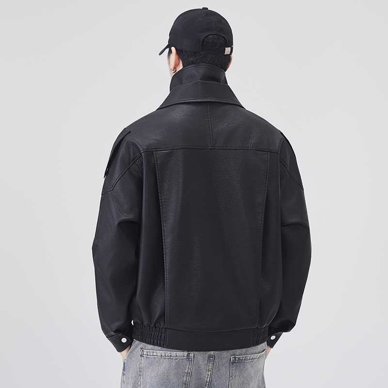 Automne hiver veste en cuir ho - Streetwear Clothing Brands avis et prix