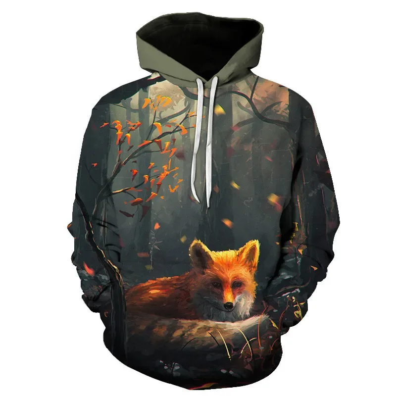 Sweat-shirt à capuche 3D impri - Streetwear Brand Korea avis et prix