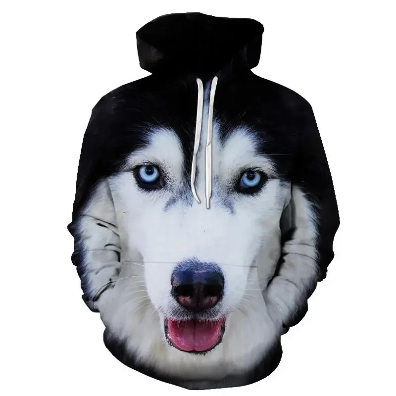 Sweat-shirt à capuche 3D impri - Streetwear Brand Korea avis et prix