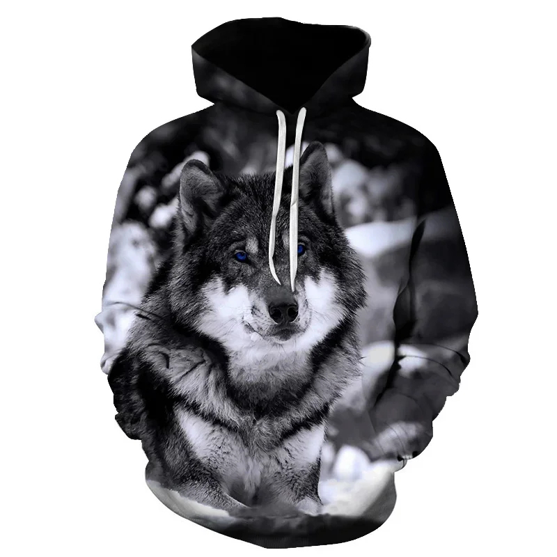 Sweat-shirt à capuche 3D impri - Streetwear Brand Korea avis et prix