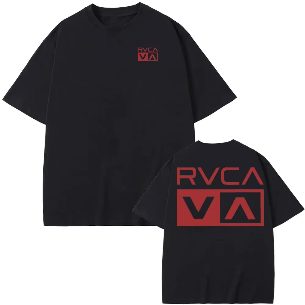 T-shirt RVCA noir en coton pou - Streetwear Brand Marketing avis et prix
