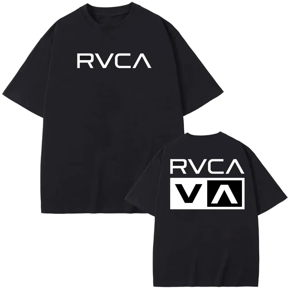 T-shirt RVCA noir en coton pou - Streetwear Brand Marketing avis et prix